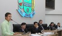 Acadêmico da UFMT usa tribuna e pede apoio aos vereadores 
