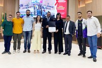 Adenilson homenageia Curso de Medicina da UFMT Campus Sinop