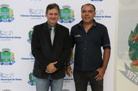 Billy homenageia empresário com título de Cidadão Sinopense