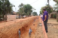 Câmara faz ação para que obras de asfaltamento fossem retomadas