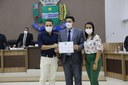 Célio concede título de cidadão sinopense a empresário Célio concede título de cidadão sinopense a empresário