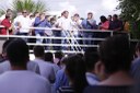 Durante protesto, Câmara defende 'acampamento' em Cuiabá para cobrar Saúde Durante protesto, Câmara defende 'acampamento' em Cuiabá para cobrar Saúde