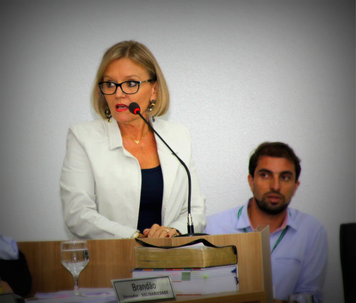 Josi Palmasola apresenta projeto para aproveitamento de pneus velhos