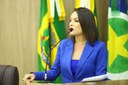 Juliana aponta necessidade de realizar um diagnóstico de arborização urbana Juliana aponta necessidade de realizar um diagnóstico de arborização urbana