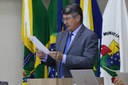 Leonardo Visera homenageia empresário com título de cidadão sinopense Leonardo Visera homenageia empresário com título de cidadão sinopense