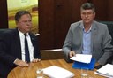 Ministro recebe solicitação de recursos para construção de cobertura em feira de Sinop Ministro recebe solicitação de recursos para construção de cobertura em feira de Sinop