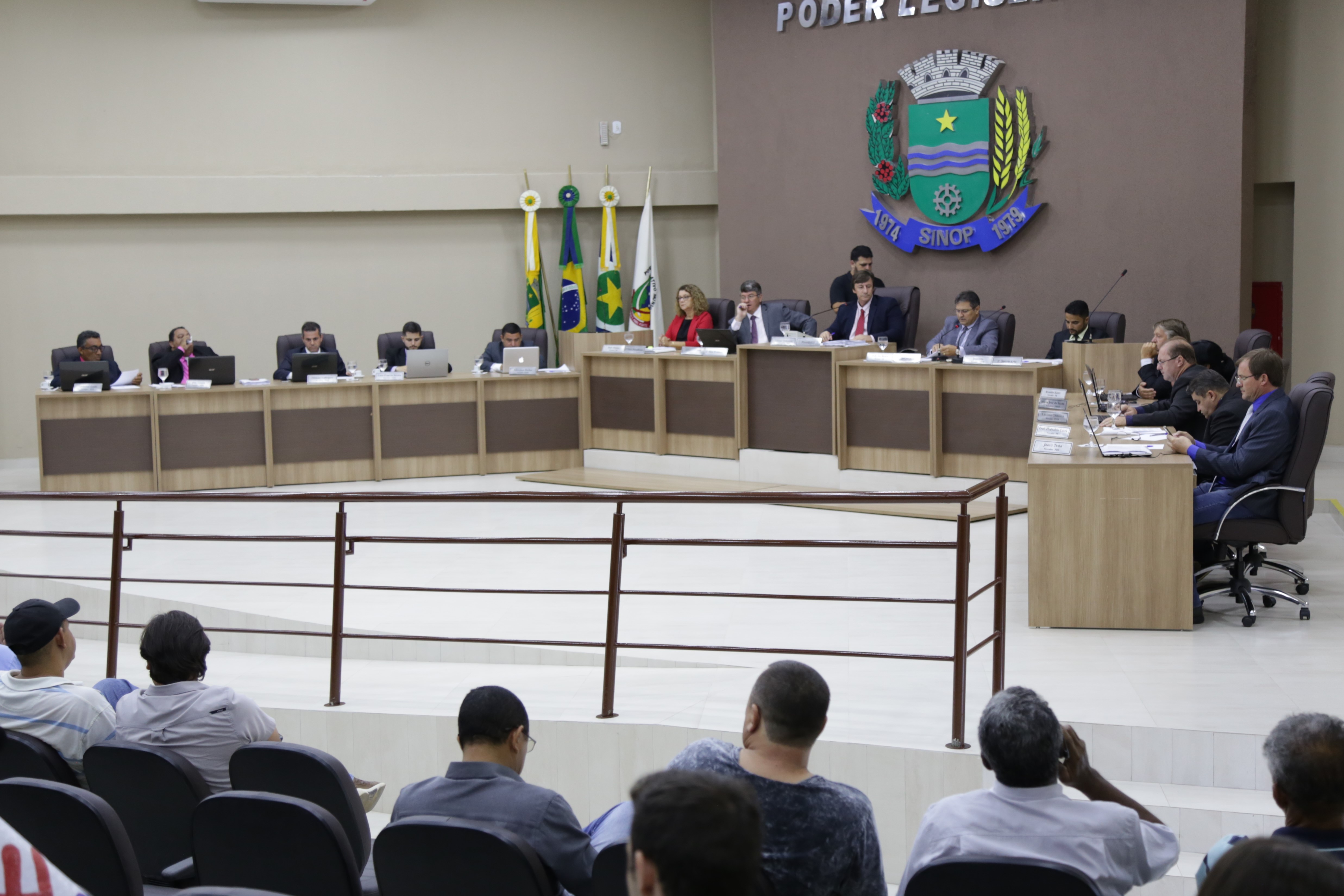 Na 34ª sessão ordinária do ano, Câmara Municipal de Sinop aprova 38 matérias
