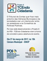 Presidente do TCE/MT abre programa de capacitação do legislativo em Sinop na segunda