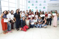 Profª Branca homenageia Agentes Comunitários de Saúde