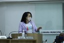 Professora Graciele requer informações sobre vacina contra Covid Professora Graciele requer informações sobre vacina contra Covid