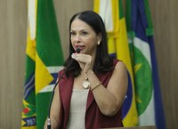 Sandra Donato solicita limpeza de valetão no Setor Industrial Norte em Sinop