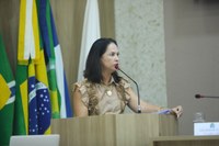 Sandra Donato solicita limpeza para o Alto da Glória e asfalto em frente de escola