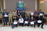 Servidores da Câmara recebem certificados do curso de brigadistas