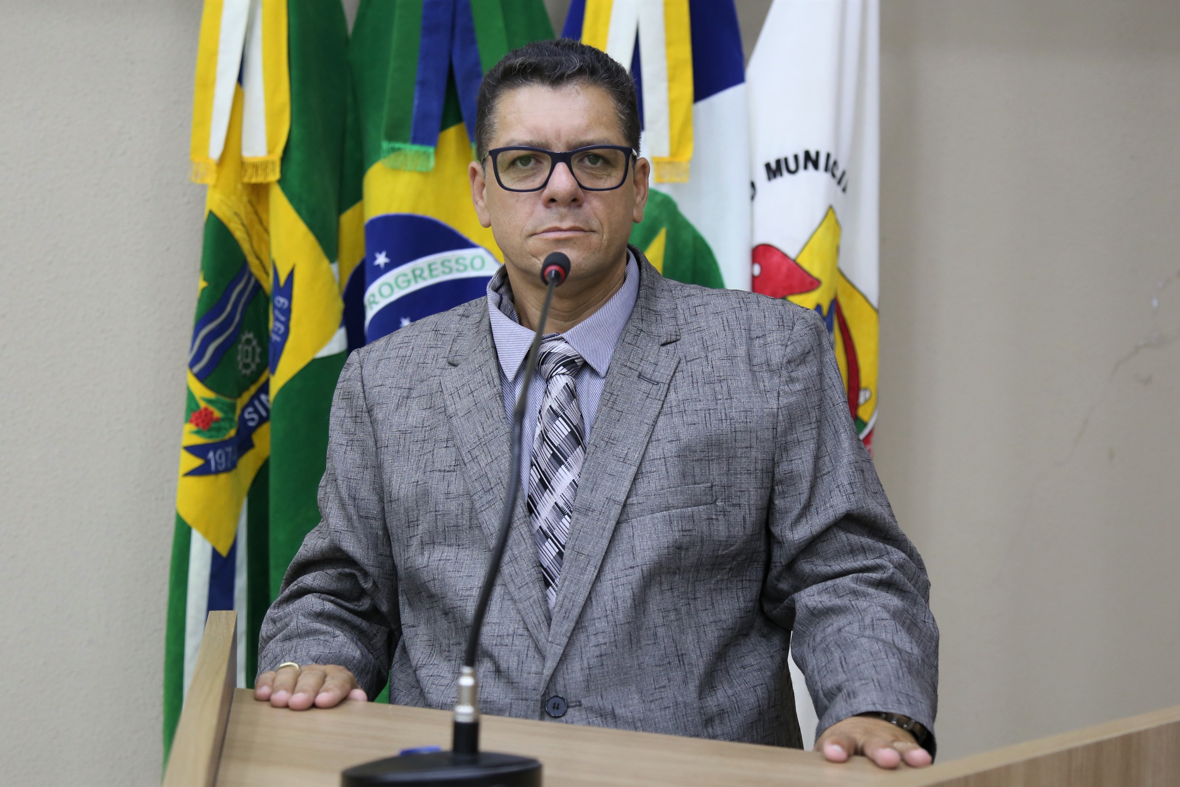 Toninho Bernardes solicita limpeza de rua e área verde