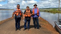 Vereadores constatam mortandade de peixes e anexará denúncia ao relatório da CPI