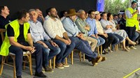 Vereadores de Sinop participam da assinatura de ordem de serviço para obras de infraestrutura na BR-163