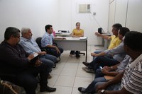 Vereadores e deputado estadual se reúnem com coordenadora da Politec em Sinop
