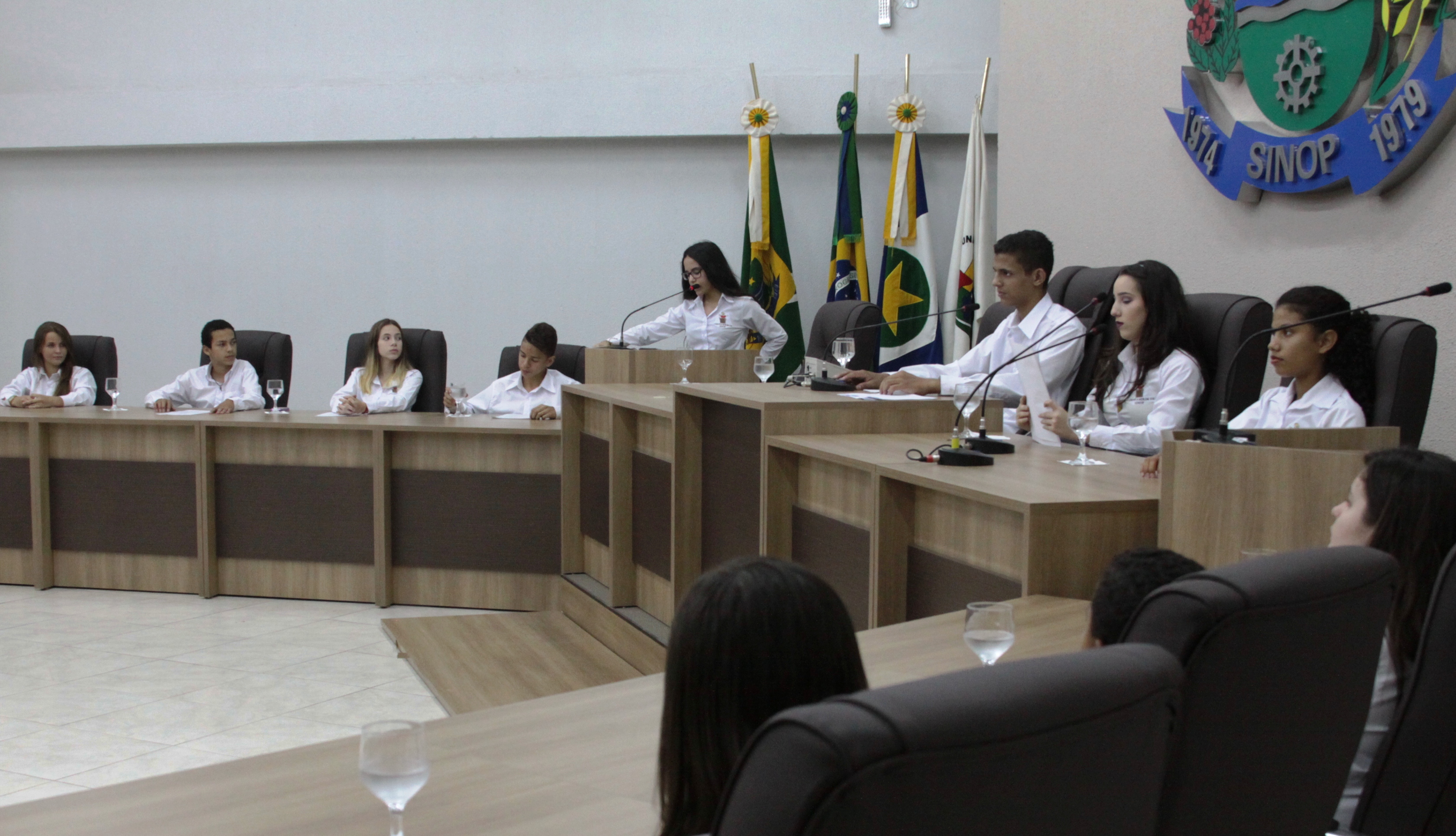Vereadores mirins pedem melhorias para escolas de Sinop