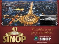 Vereadores parabenizam Sinop pelos seus 41 anos de Fundação